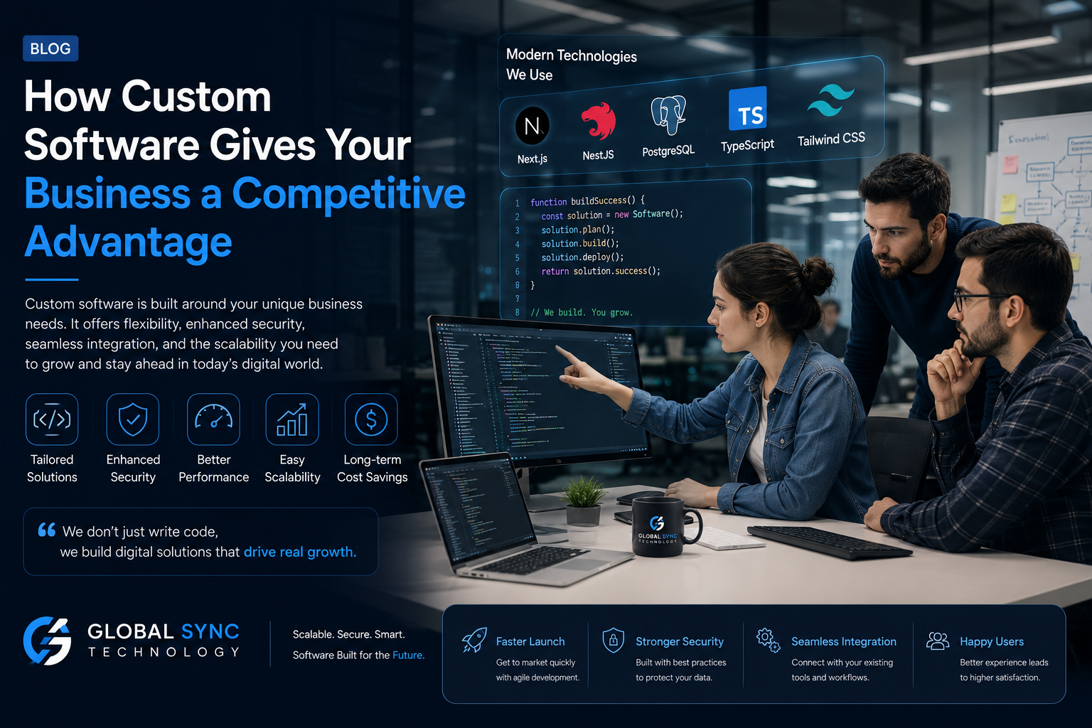 How Custom Software Gives Your Business a Competitive Advantage